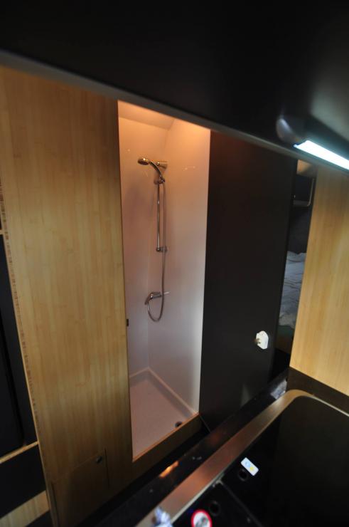 Shower and toilet cubicle